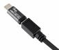 Preview: DINIC Adapter, USB C Stecker auf Micro Buchse, 3 Stück Alu, space grey